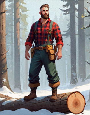 A Lumberjack Gang Member
