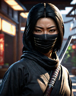 Kunoichi, Female Ninja